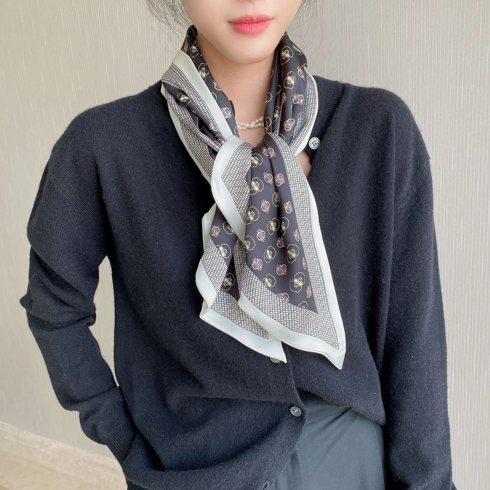 2022 Ethnic Rhombus Scarf for Women - Image 22