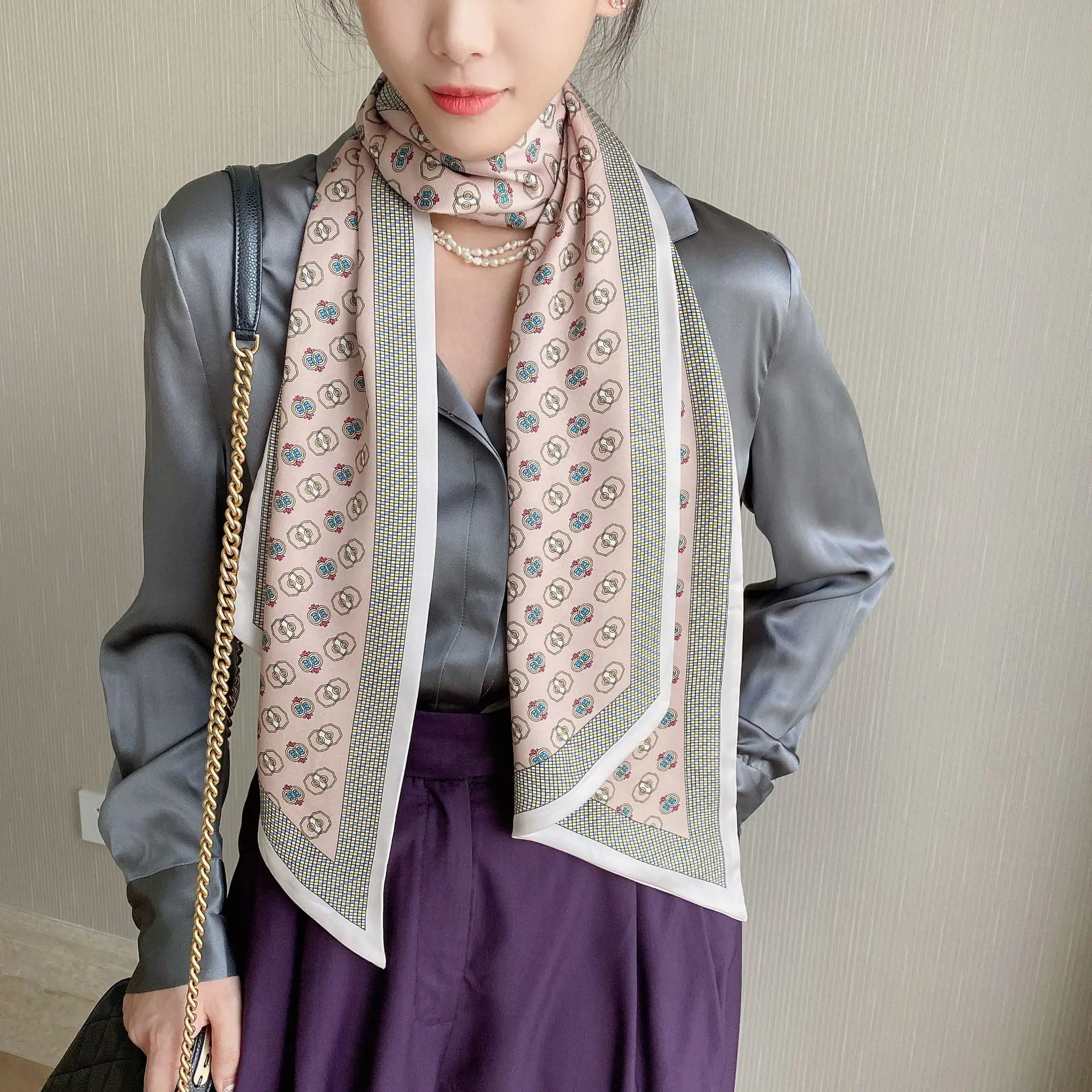 2022 Ethnic Rhombus Scarf for Women - Image 23