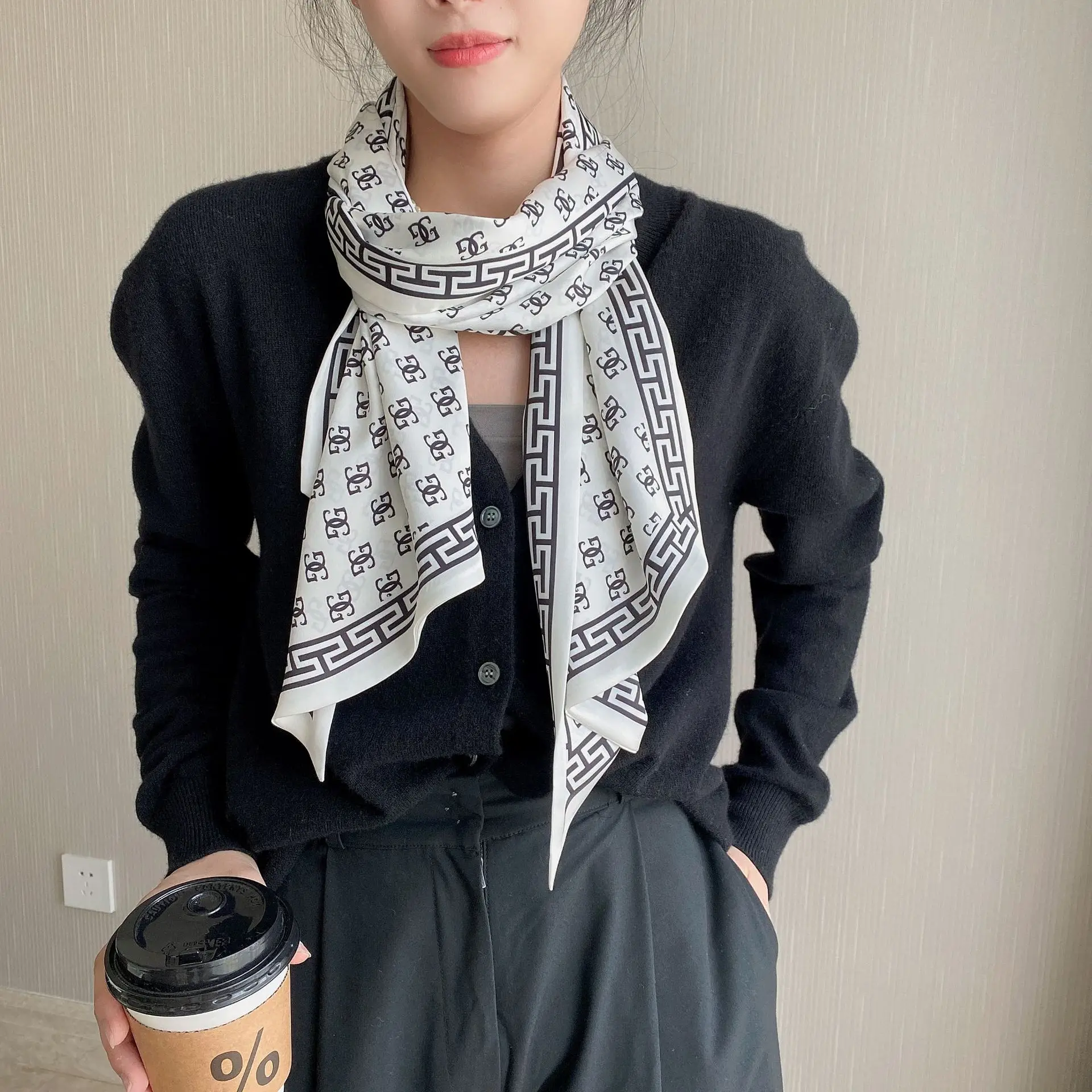 2022 Ethnic Rhombus Scarf for Women - Image 4