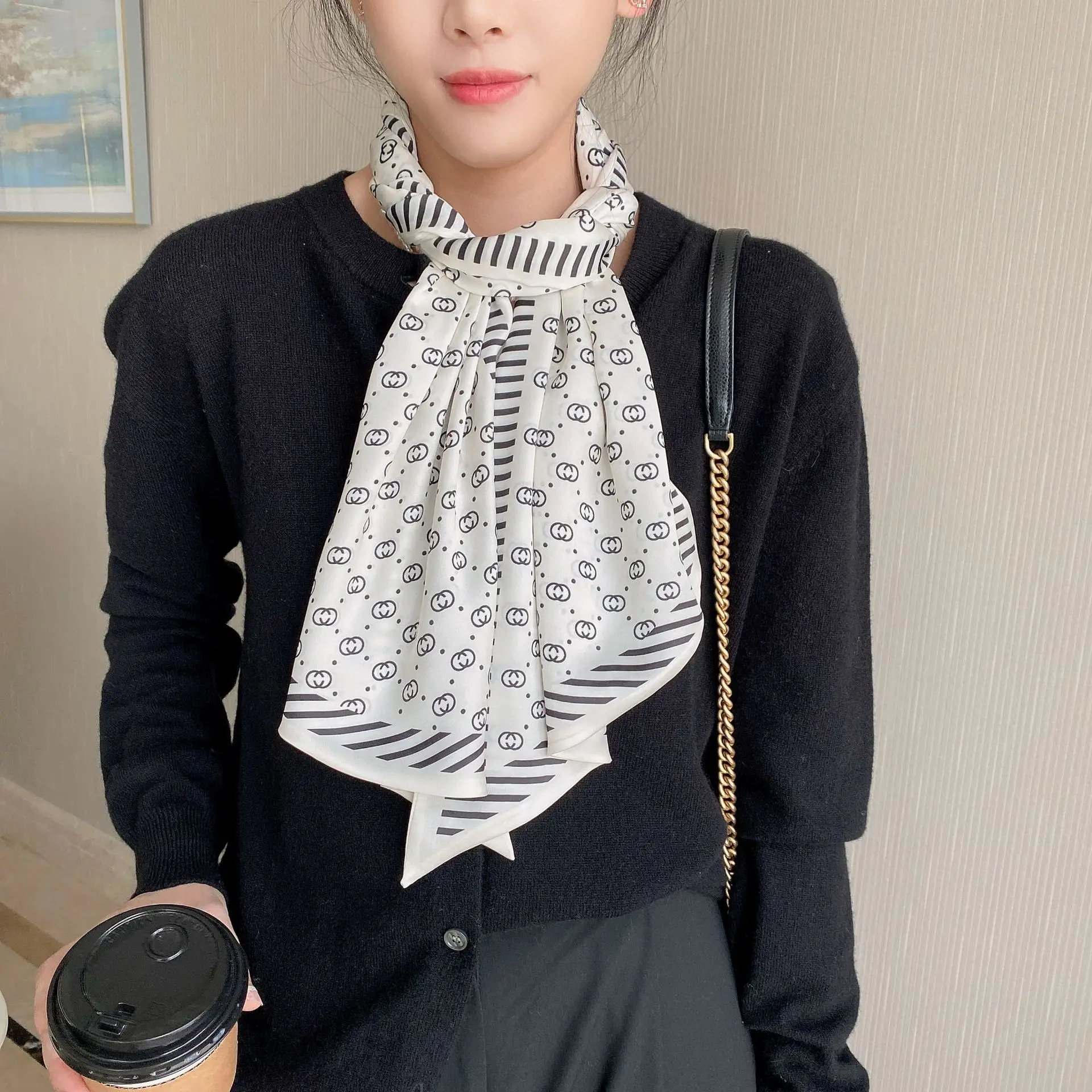 2022 Ethnic Rhombus Scarf for Women - Image 6