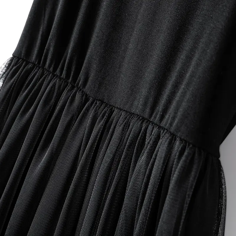 Black Halter Skirt Vest Dress for Women Summer - Image 7