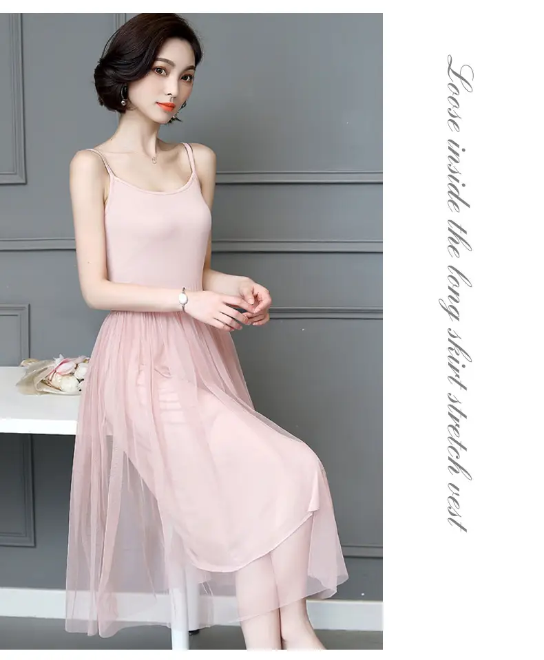 Black Halter Skirt Vest Dress for Women Summer — feature 18