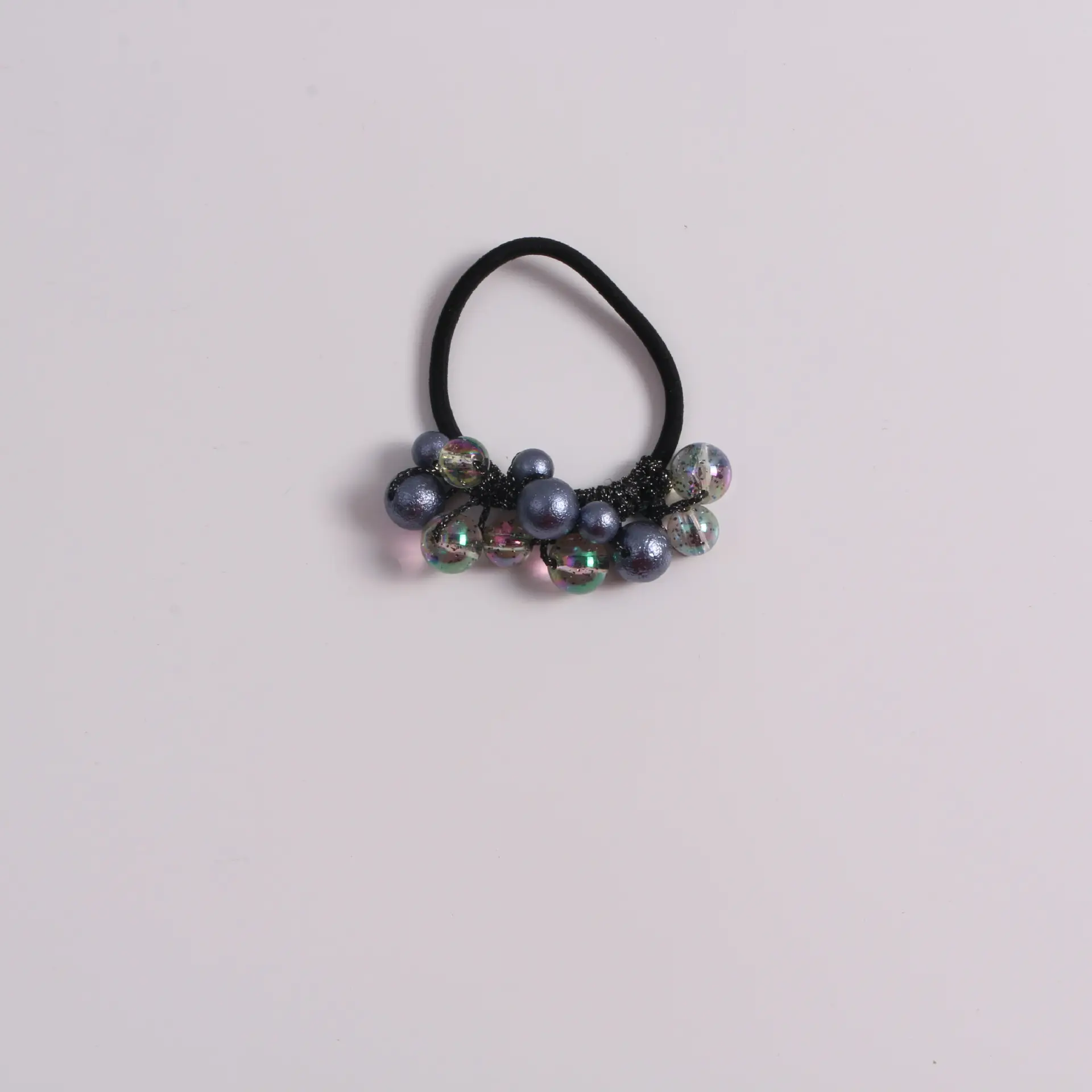 High Elastic Hair Rope with Pearl & Crystal Decor - Image 10