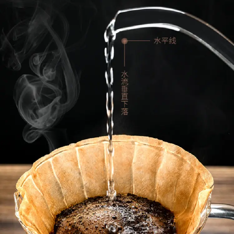 Glass Coffee Cups 200ml Hand Brewing Set - Image 8