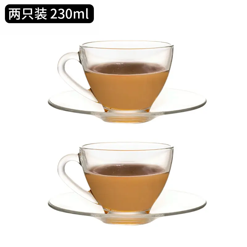 Glass Coffee Cups 200ml Hand Brewing Set - Image 3