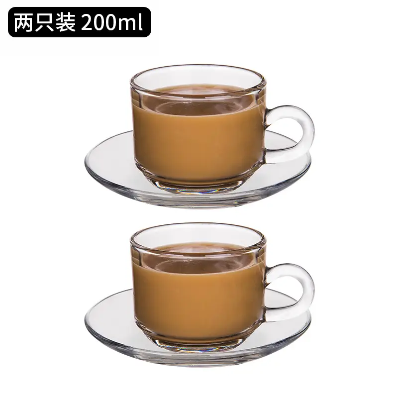 Glass Coffee Cups 200ml Hand Brewing Set - Image 4