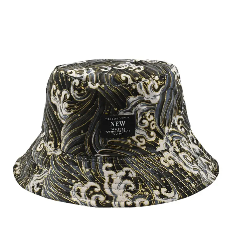 New Wave Pattern Fisherman Hat for Men - Image 8