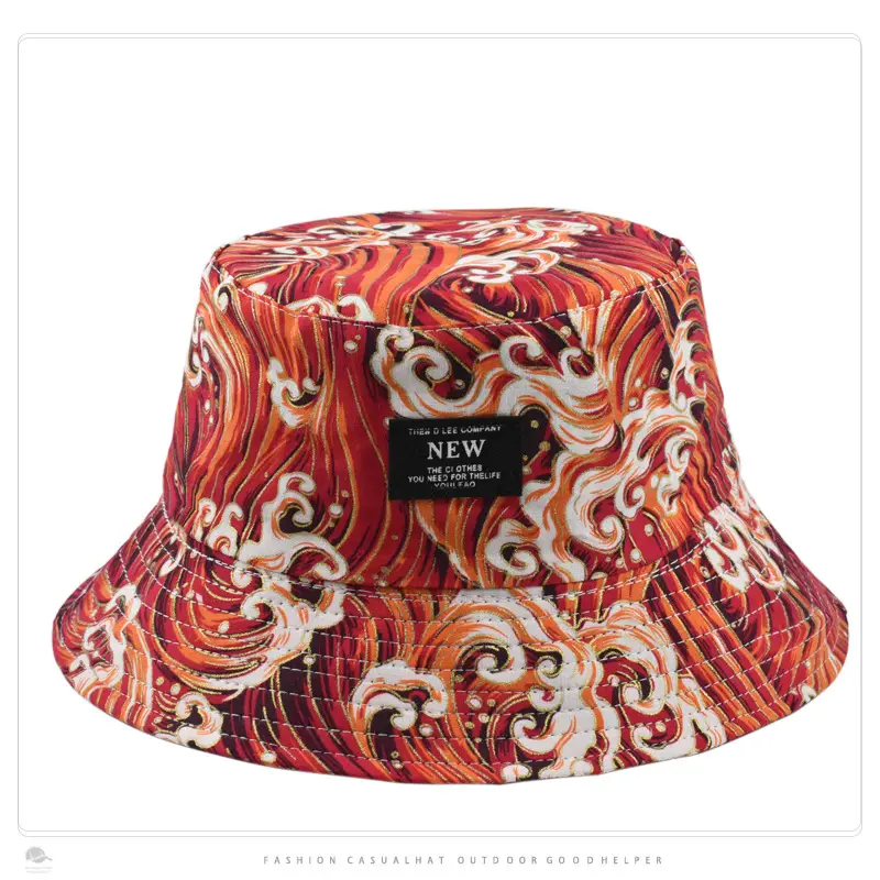 New Wave Pattern Fisherman Hat for Men - Image 2