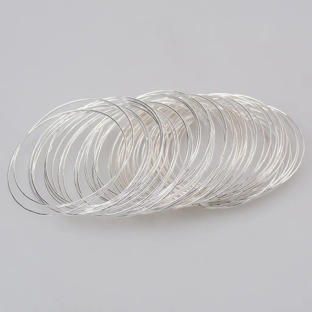 Silver Matte Carved Hand Ring Bracelet for Women - Image 2