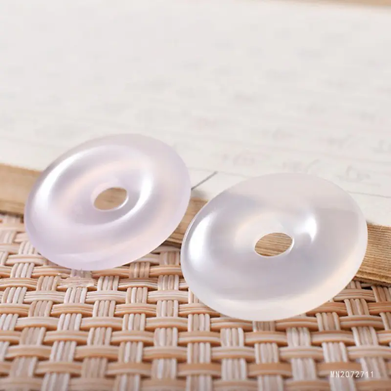 Guan Yu Peace Pendant Natural Ice White Chalcedony Agate Necklace - Image 3