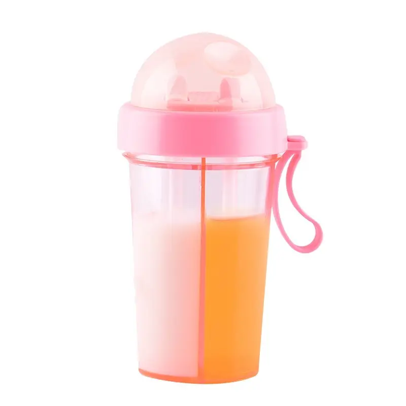 Net Red Double Drink Cup Leak Proof Straw Water Cup - Image 8