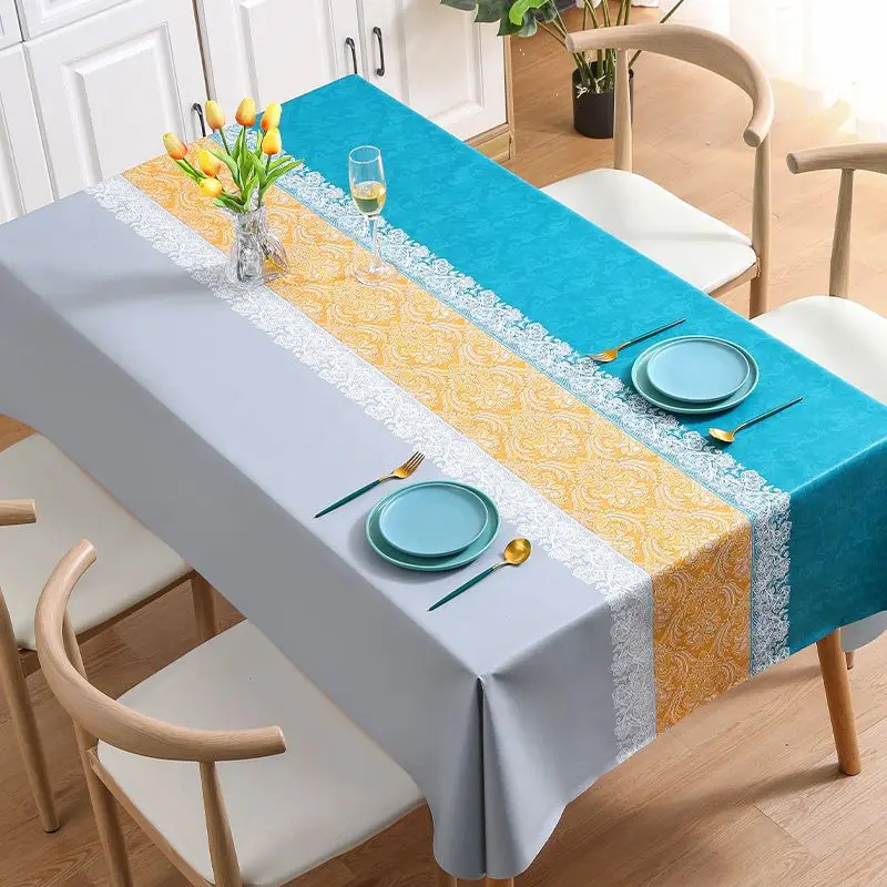 Nordic French Lace Tablecloth 1-Piece Waterproof Oil-Proof - Image 5