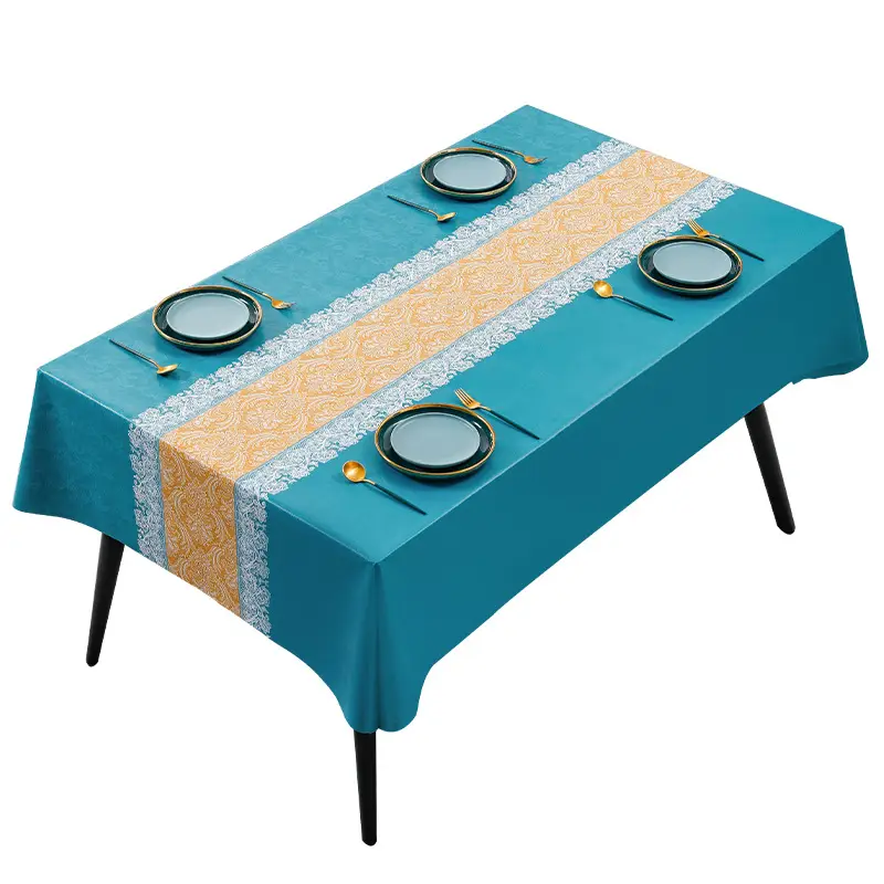 Nordic French Lace Tablecloth 1-Piece Waterproof Oil-Proof - Image 7