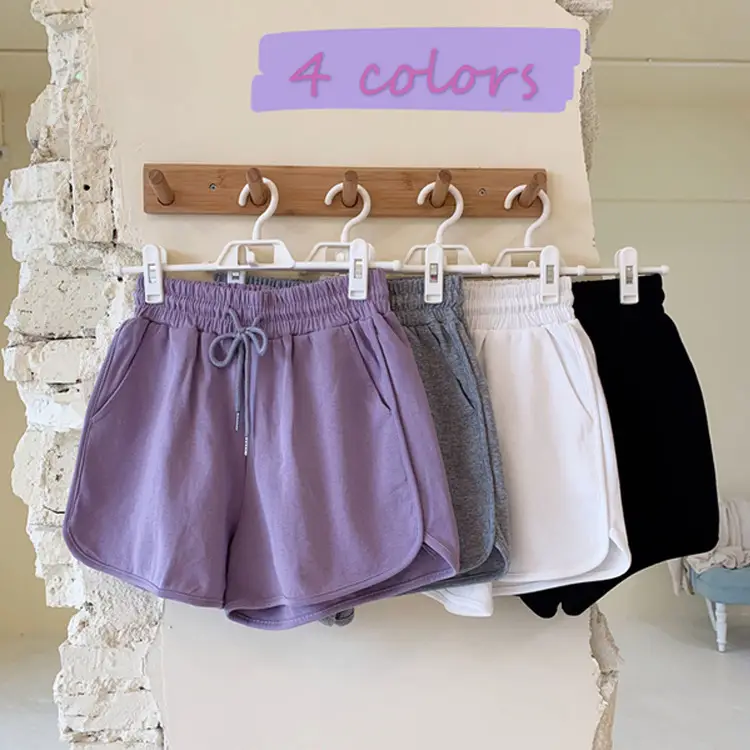 Women's 2025 Summer Korean Style Shorts High Waist Casual Loose Fit