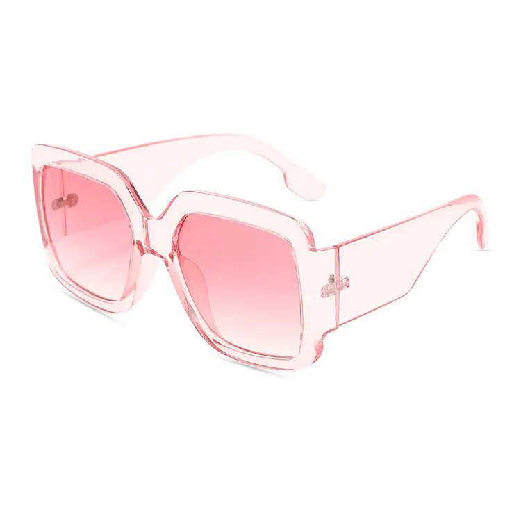 Square Sunscreen Sunglasses Large Frame Brown Tortie - Image 5