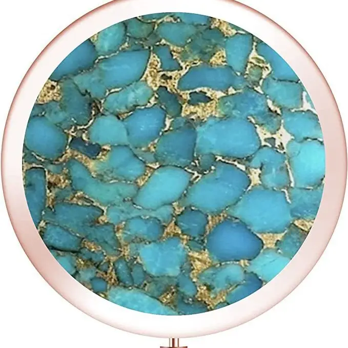 Golden HD Sublimation Makeup Mirror with Eiffel Tower Design - Image 25