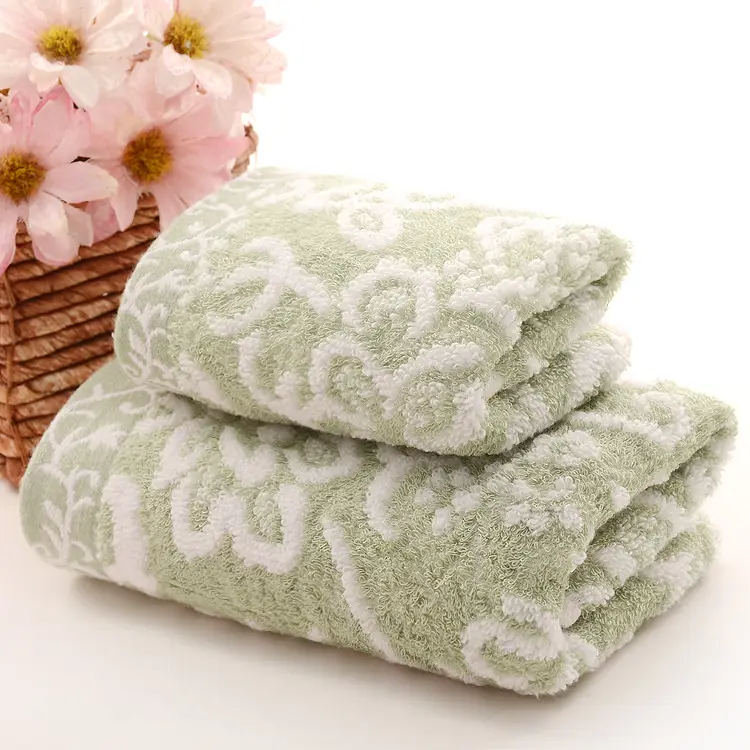 Bamboo Floral Towels Small Absorbent Soft Face Towel - Image 7