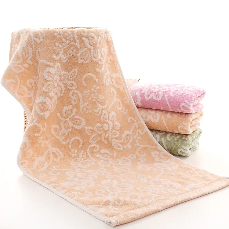 Bamboo Floral Towels Small Absorbent Soft Face Towel - Image 8