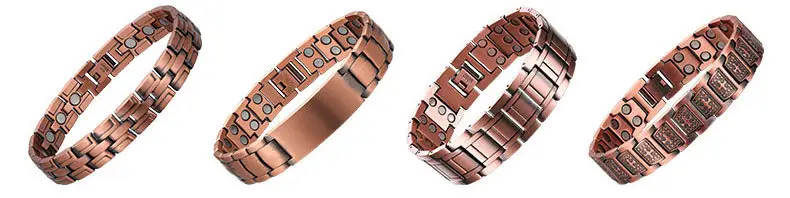 Pure Red Copper Magnet Ring 65mm for Men Women — feature 19