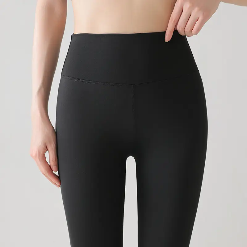 Black High Waist Hip Lifting Slimming Pants for Women - Image 2
