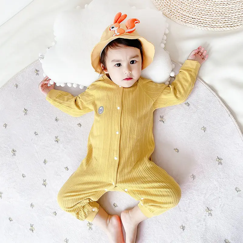 Baby Drawon Suit Purple Bow Patches Pajamas - Image 17