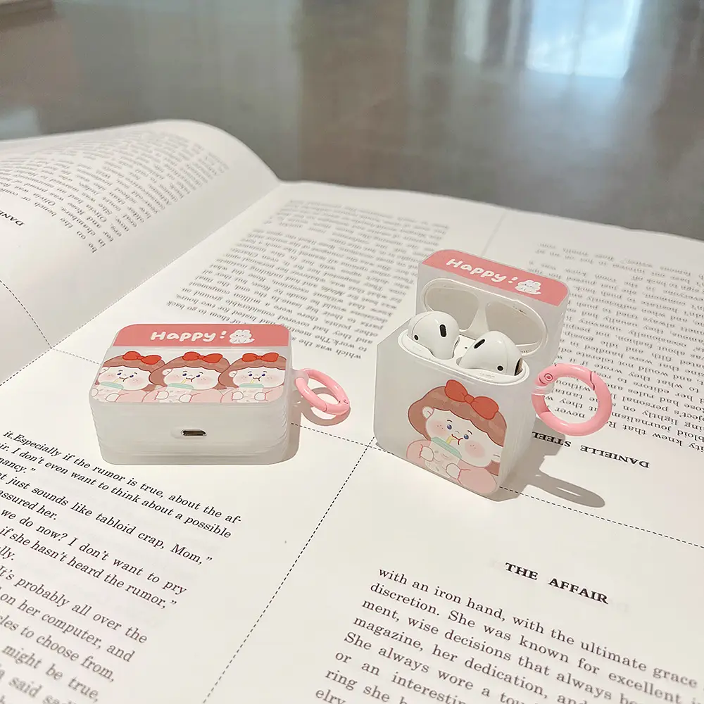 Fruit Tea Girl Silicone Bluetooth Case for AirPods 3 - Image 4
