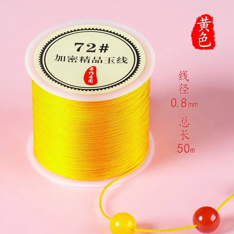 72 Jade Braided Rope for DIY Jewelry Bracelet - Image 12