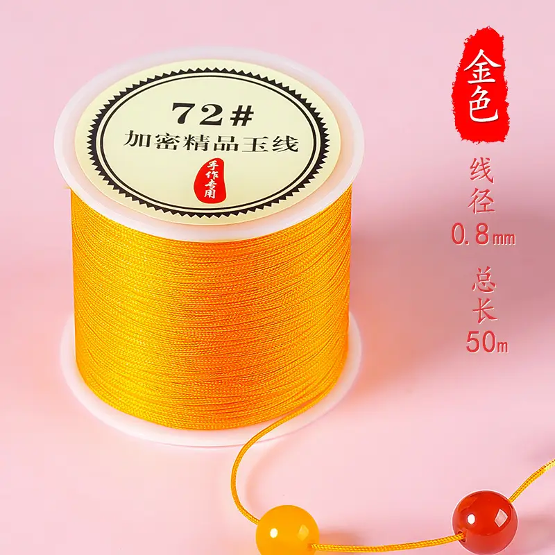 72 Jade Braided Rope for DIY Jewelry Bracelet - Image 13