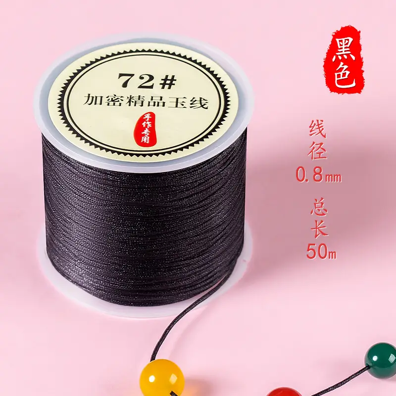 72 Jade Braided Rope for DIY Jewelry Bracelet - Image 9