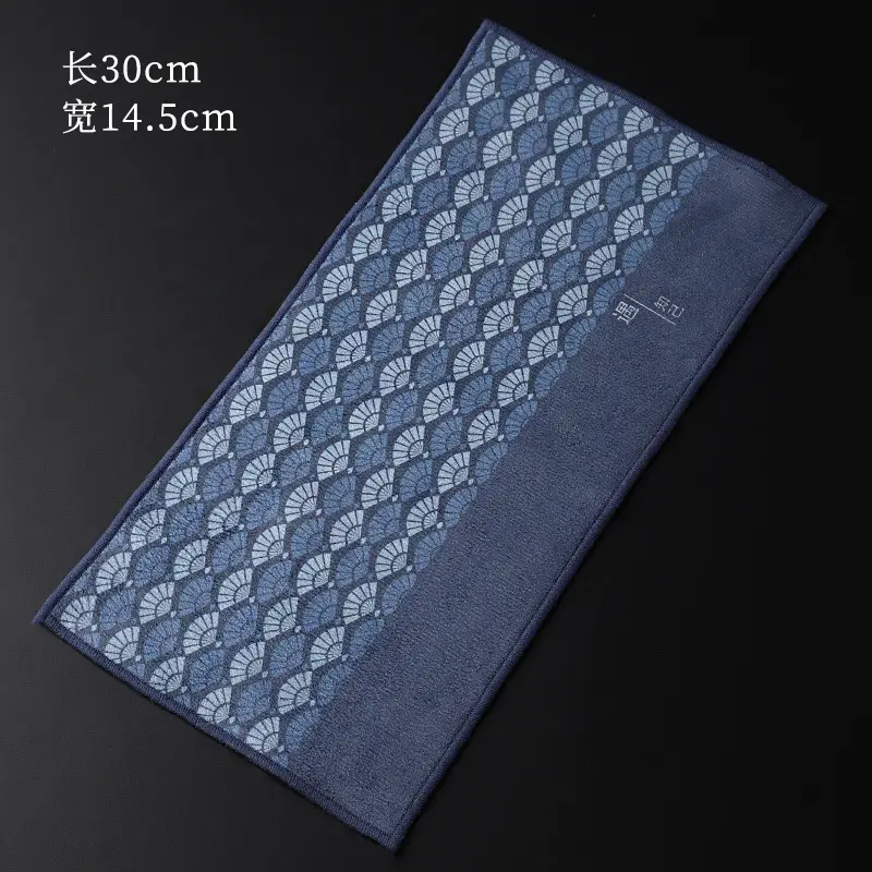 Double-Sided Fleece Zen Tea Towel 30x14.5cm - Image 2