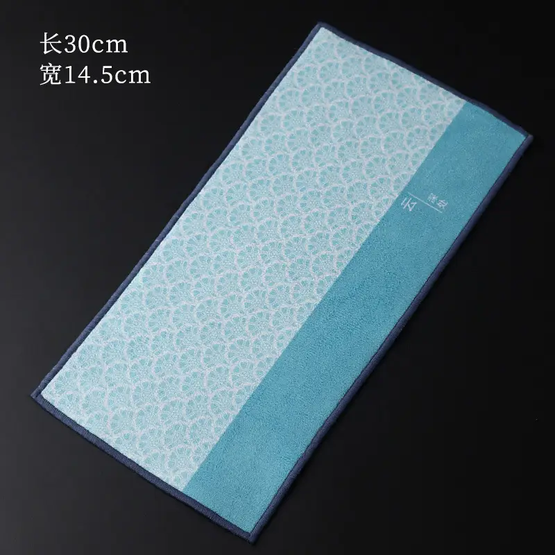 Double-Sided Fleece Zen Tea Towel 30x14.5cm - Image 5
