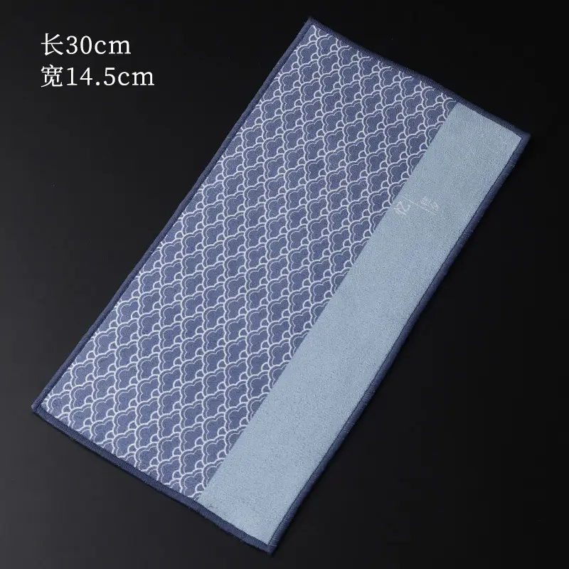 Double-Sided Fleece Zen Tea Towel 30x14.5cm - Image 6