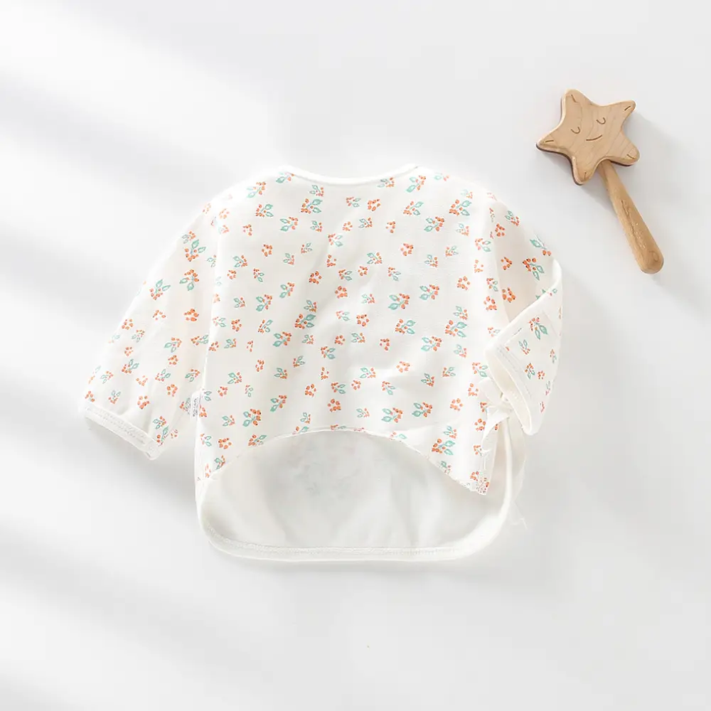 All-Cotton Baby Top with Full Moon Design - Image 4