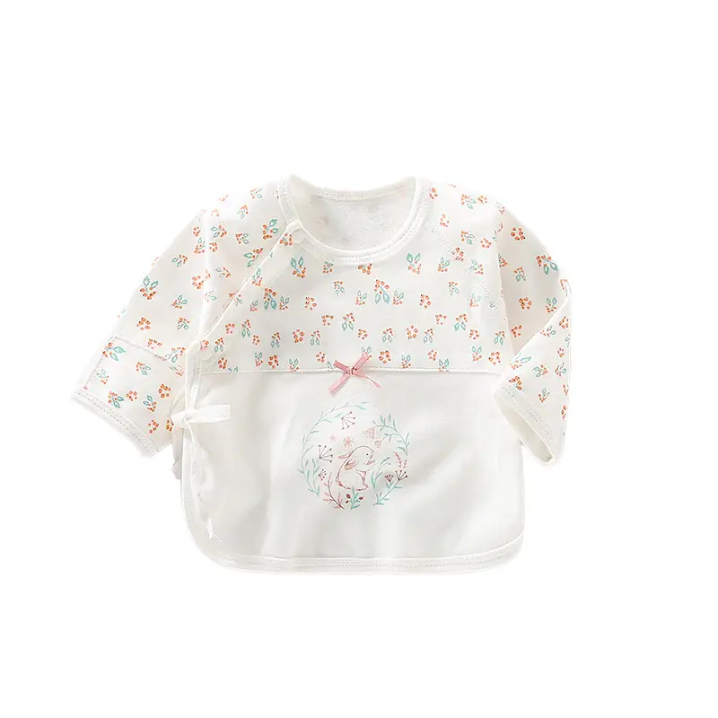 All-Cotton Baby Top with Full Moon Design - Image 5
