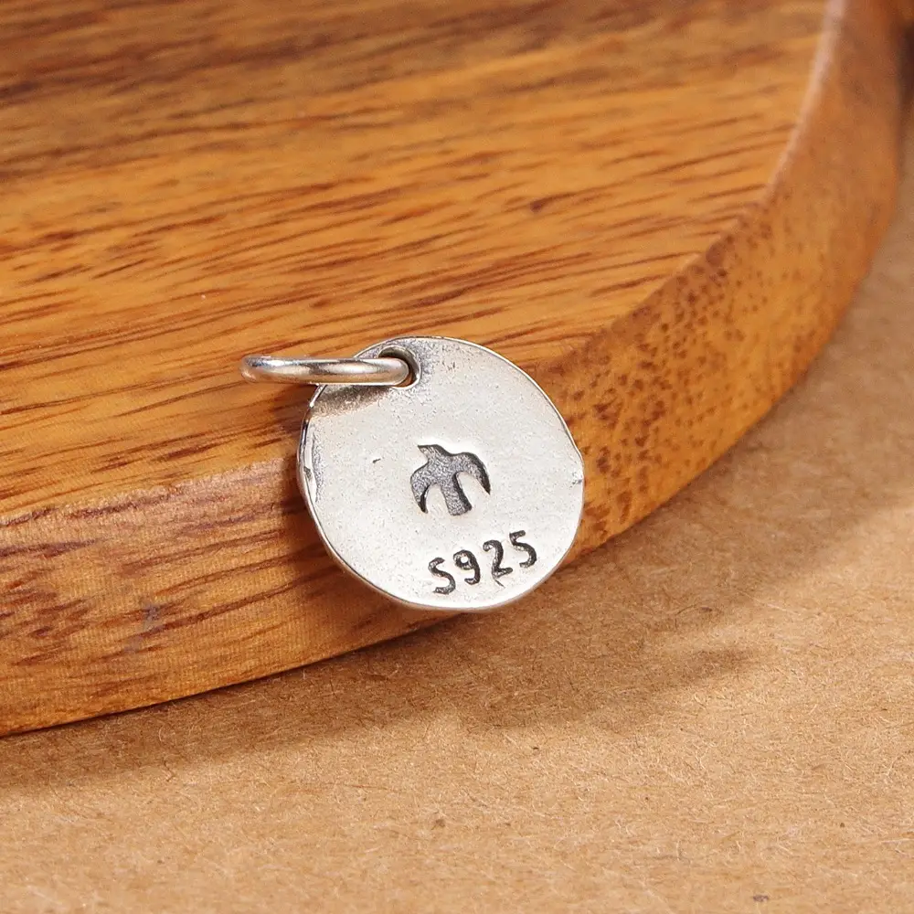 S925 Sterling Silver Flying Eagle Pendant Set - Image 5