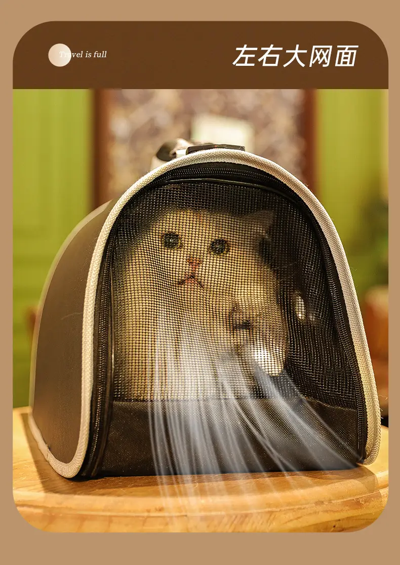 Pet Portable Cat Bag Cartoon Foldable Shoulder Bag — feature 9
