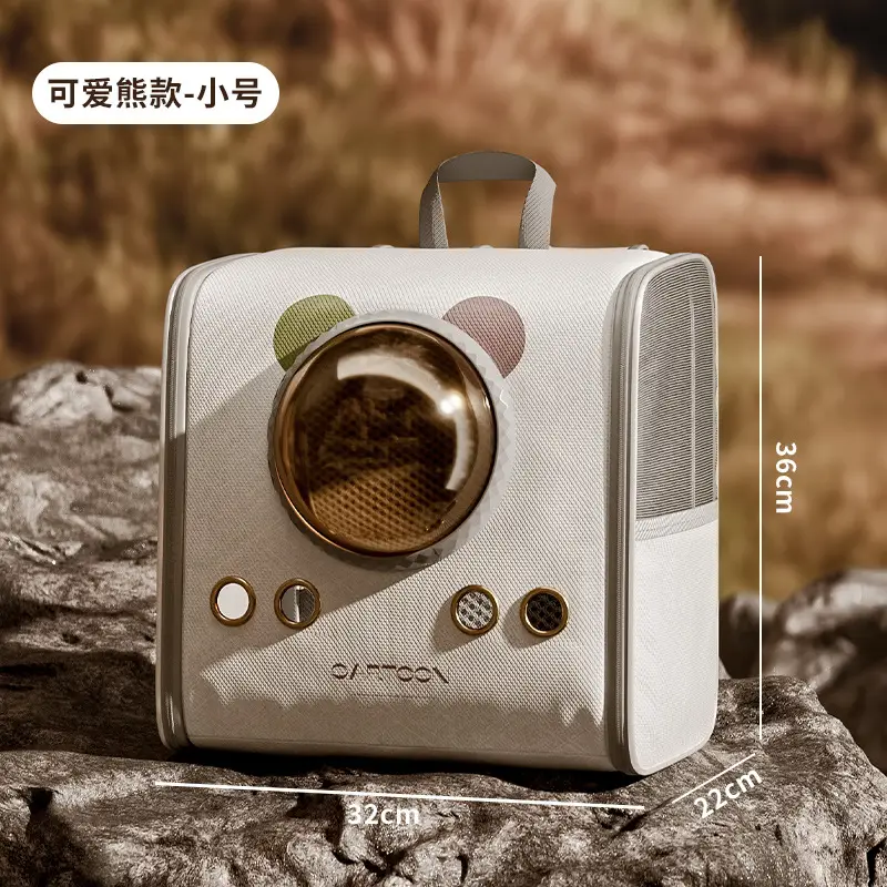 Pet Portable Cat Bag Cartoon Foldable Shoulder Bag - Image 17