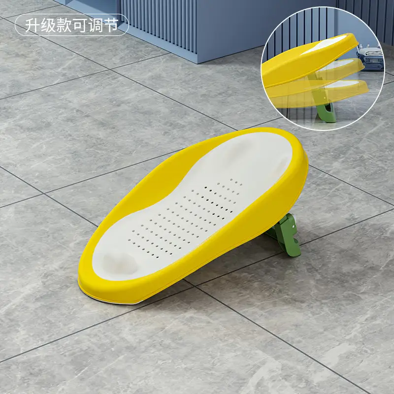 Folding Baby Bath Mat with Soft Non-Slip Surface Yellow - Image 8