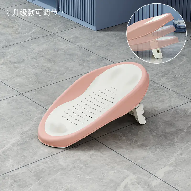 Folding Baby Bath Mat with Soft Non-Slip Surface Yellow - Image 9