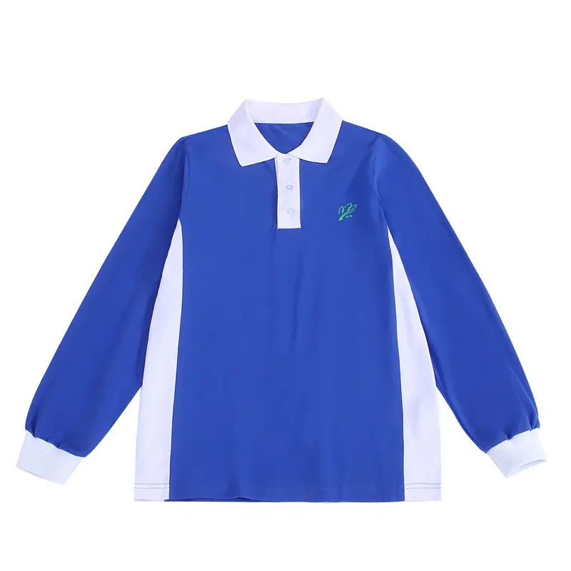 Blue Polo Track Suit for Boys Middle School Students - Image 14
