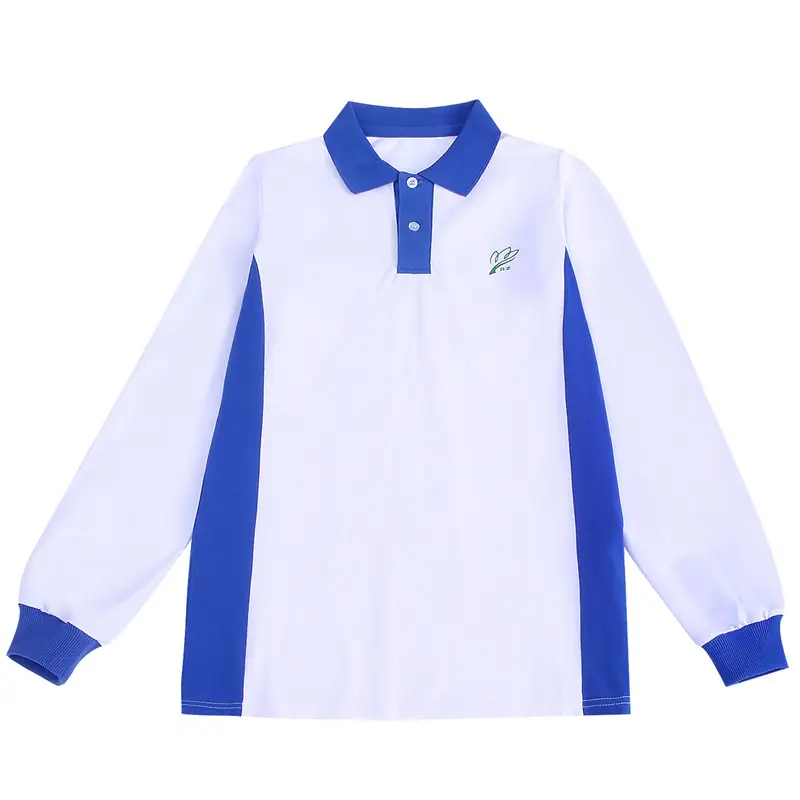 Blue Polo Track Suit for Boys Middle School Students - Image 15