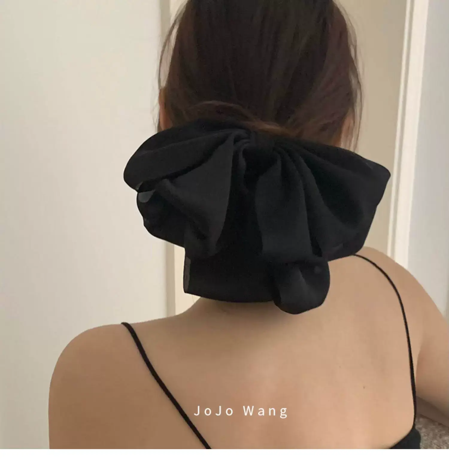 Black Big Bow Hairpin for Women — feature 13
