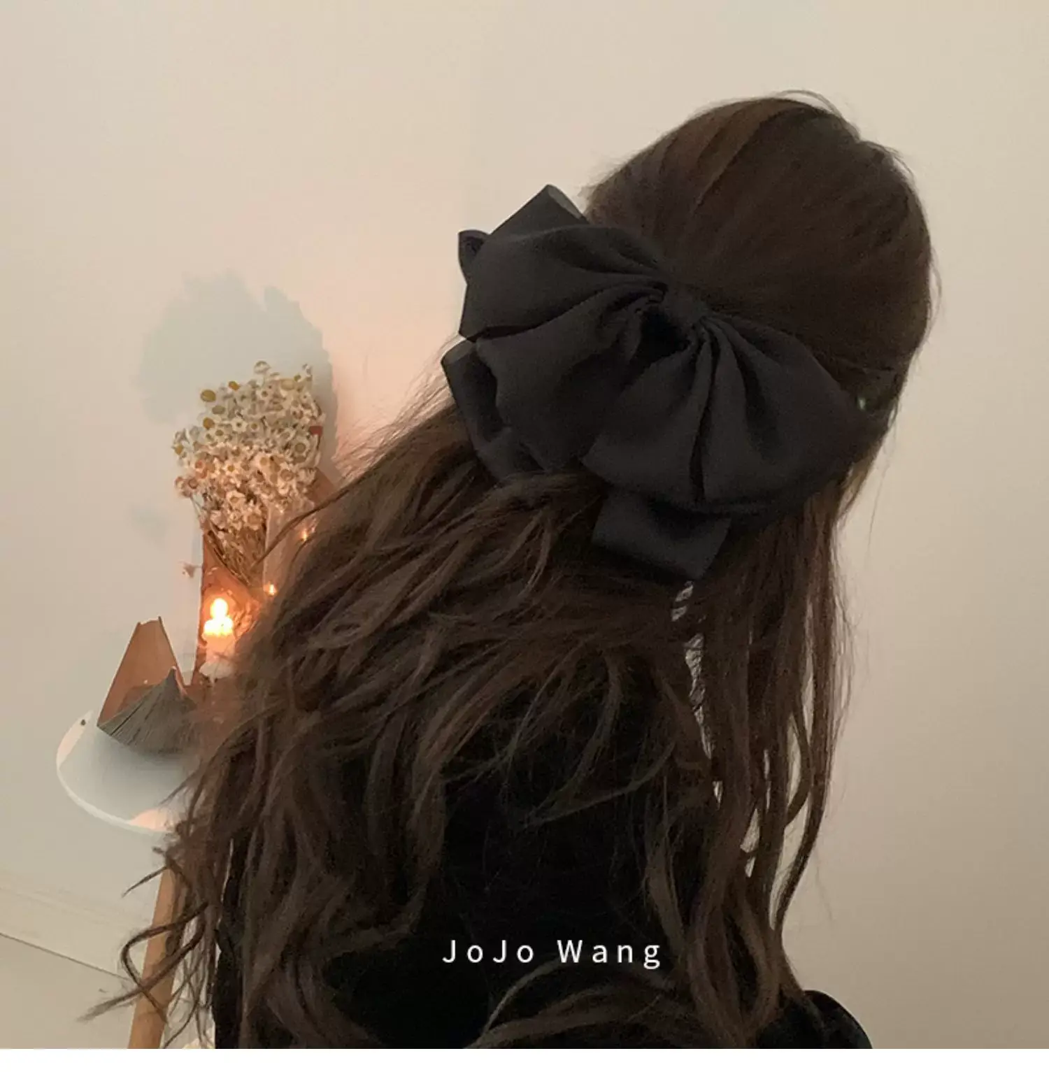 Black Big Bow Hairpin for Women — feature 3