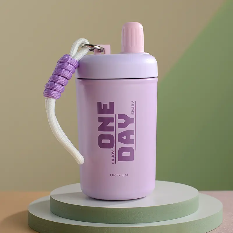 304 Stainless Steel Thermos Cup with Cable - Image 2