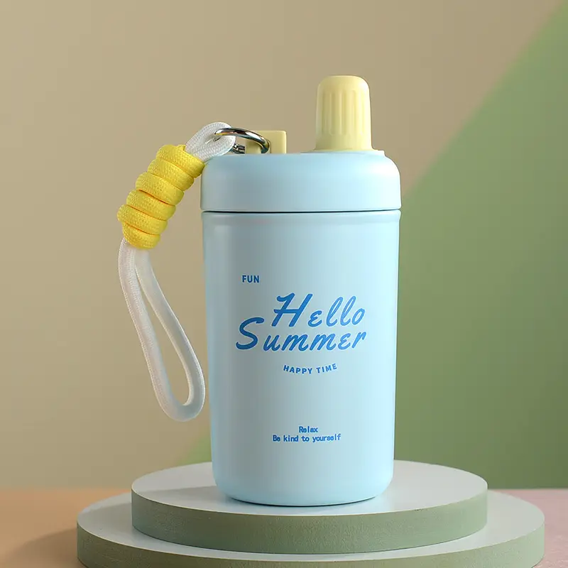 304 Stainless Steel Thermos Cup with Cable - Image 4