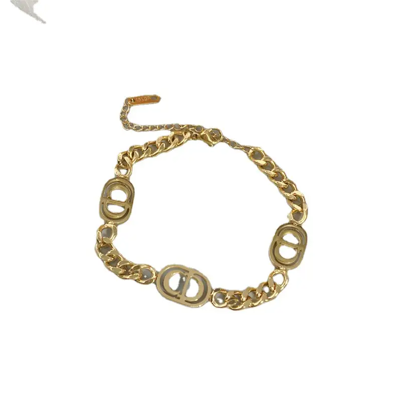 Titanium Steel Cuban Letter Bracelet for Women - Image 7