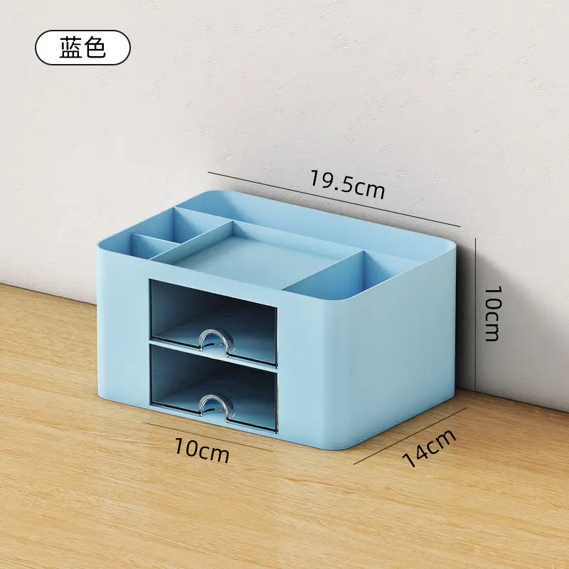 Transparent Drawer Storage Box for Pen Holder & Desk Decor - Image 3