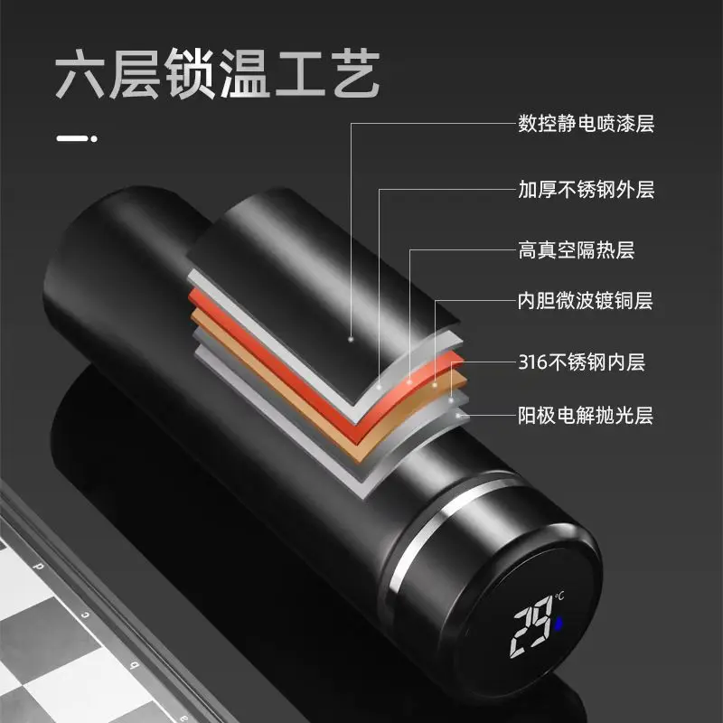 304 Stainless Steel Thermos Cup with Digital Temp Display - Image 10