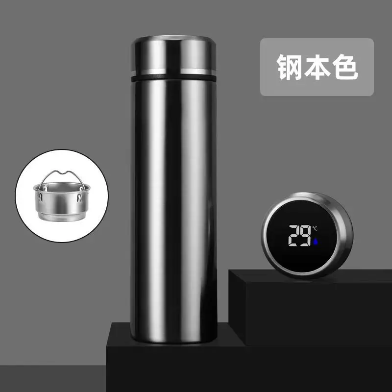 304 Stainless Steel Thermos Cup with Digital Temp Display - Image 2