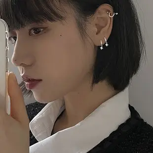 Irregular Circle Earrings Women Korean Style Elegant French — feature 1